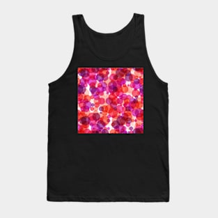 Red bubbles Tank Top